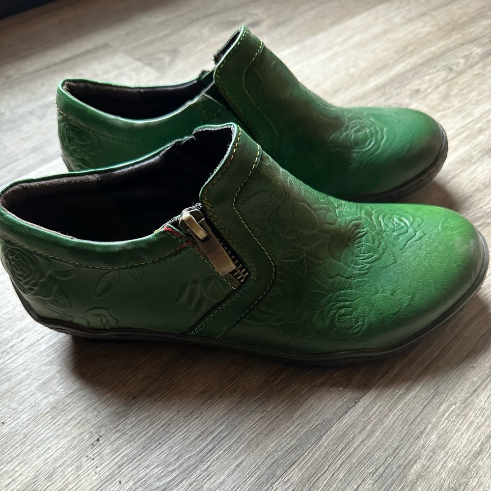 Zayla Handmade Leather shoes, size 6.5/37 - Picture 4 of 8
